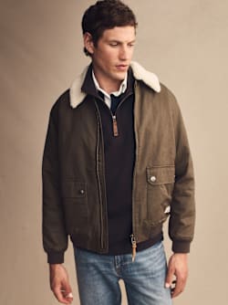 Mardan twill bomber jacket