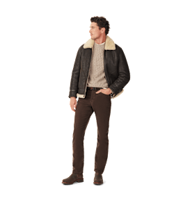 Fawcett leather flight jacket