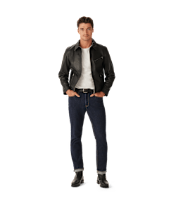 Miller leather flight jacket
