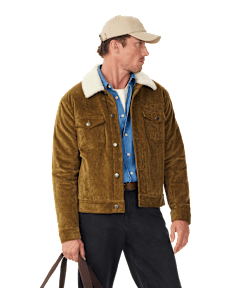 Dawson cord trucker jacket