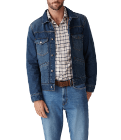 Duffy denim trucker