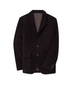 Moleskin field blazer