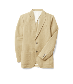 Society cotton linen blazer