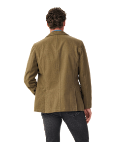 Stratford cotton twill blazer