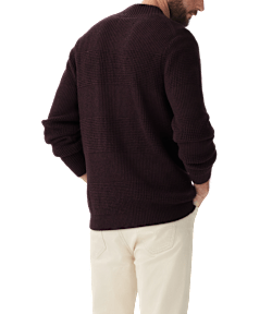 Colman texture stripe sweater