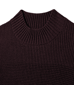 Colman texture stripe sweater