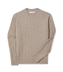 Jones lambswool cable knit