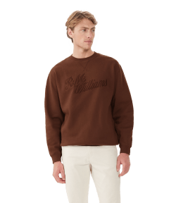 R.M.W Script crew neck