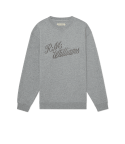 R.M.W Script crew neck