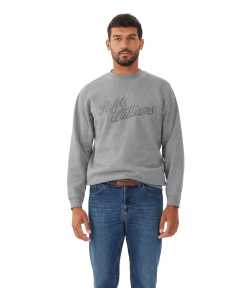 R.M.W Script crew neck