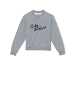 R.M.W women's script crew neck