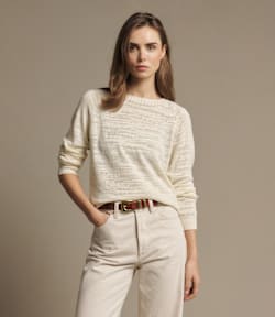 Thirroul cotton linen knit