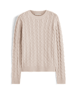 Seaforth cable-knit sweater