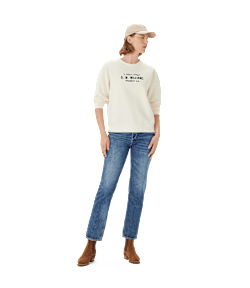 Heritage brushed back sweatshirt