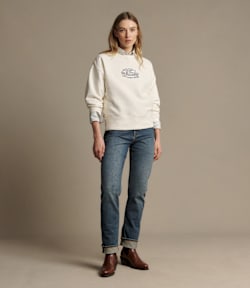 Crafted easy crew sweatshirt