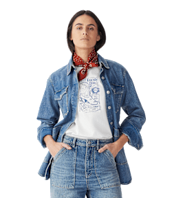 Rodeo queen print t-shirt