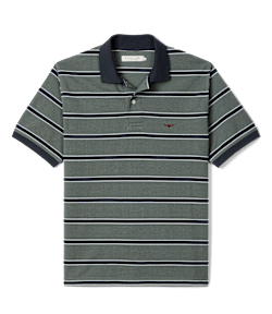 Brunswick stripe polo