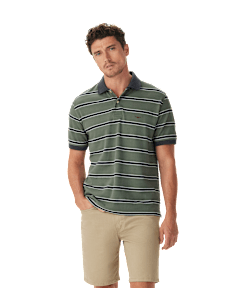 Brunswick stripe polo