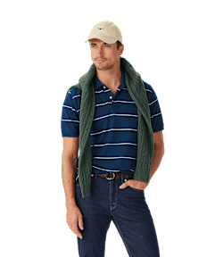 Albany stripe polo
