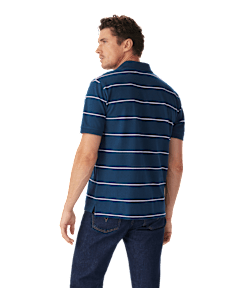 Albany stripe polo