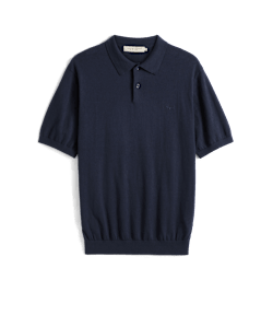 Percy cotton short sleeve knit polo