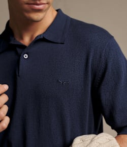 Percy cotton short sleeve knit polo