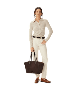 Brighton merino collared knit