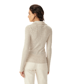 Brighton merino collared knit