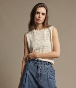 Telfer sleeveless knit