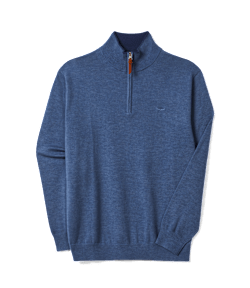 Ernest 1/4 zip merino knit