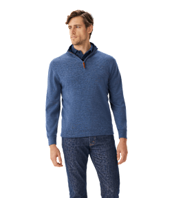 Ernest 1/4 zip merino knit