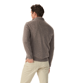 Ernest merino 1/4 zip knit
