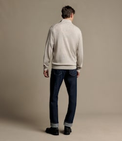 Ernest quarter-zip knit