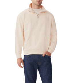 Mount loopback quarter zip