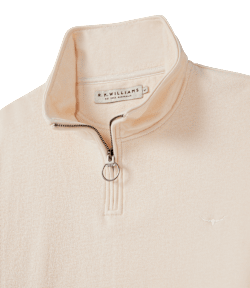 Mount loopback quarter zip