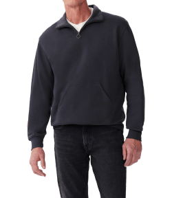 Mount loopback quarter zip