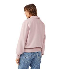 Frazer collar zip sweatshirt