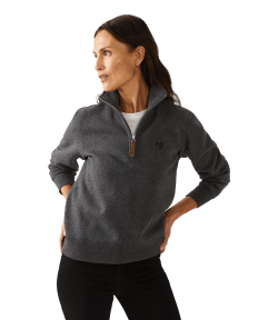 Trickett zip neck sweatshirt