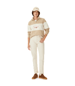 Trickett panel sweatshirt