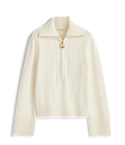 Casuarina quarter-zip knit