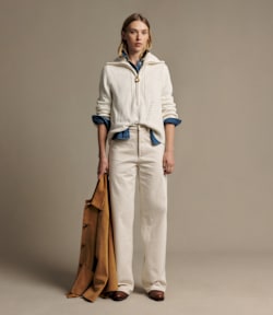 Casuarina quarter-zip knit