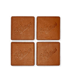 Script logo 4pc coaster set