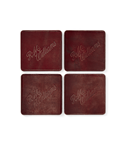 Script logo 4pc coaster set