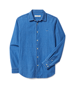 Arno indigo shirt