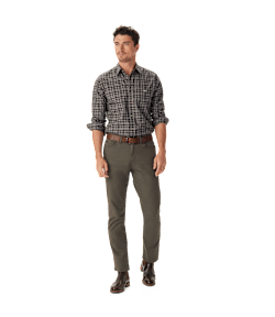 Warrah poplin check shirt