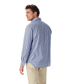 Ilford poplin check shirt