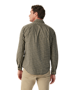 Springwood poplin check shirt