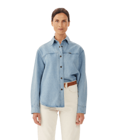 Denim overshirt