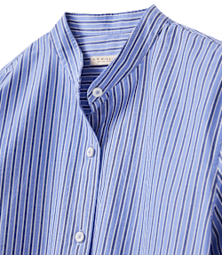 Field collarless shirt