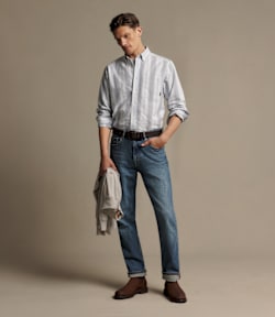 Tully Oxford stripe shirt